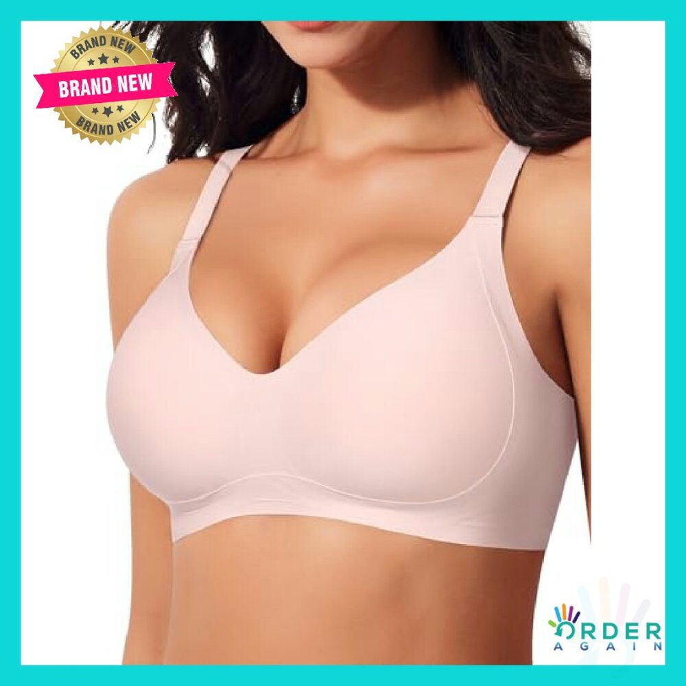 Wireless Seamless Bra Full Coverage Comfortable E… - image 2